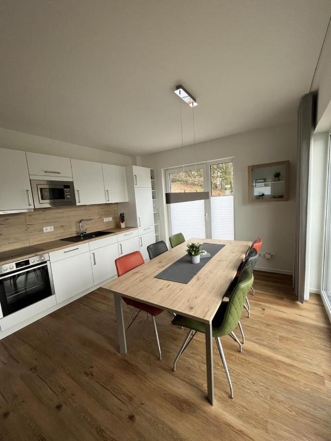 Diemelblick Acht - Ferienhaus Fuer 6 Personen Mit Sauna, Garten Und Dachterrasse Mit Panoramablick Heringhausen Bagian luar foto