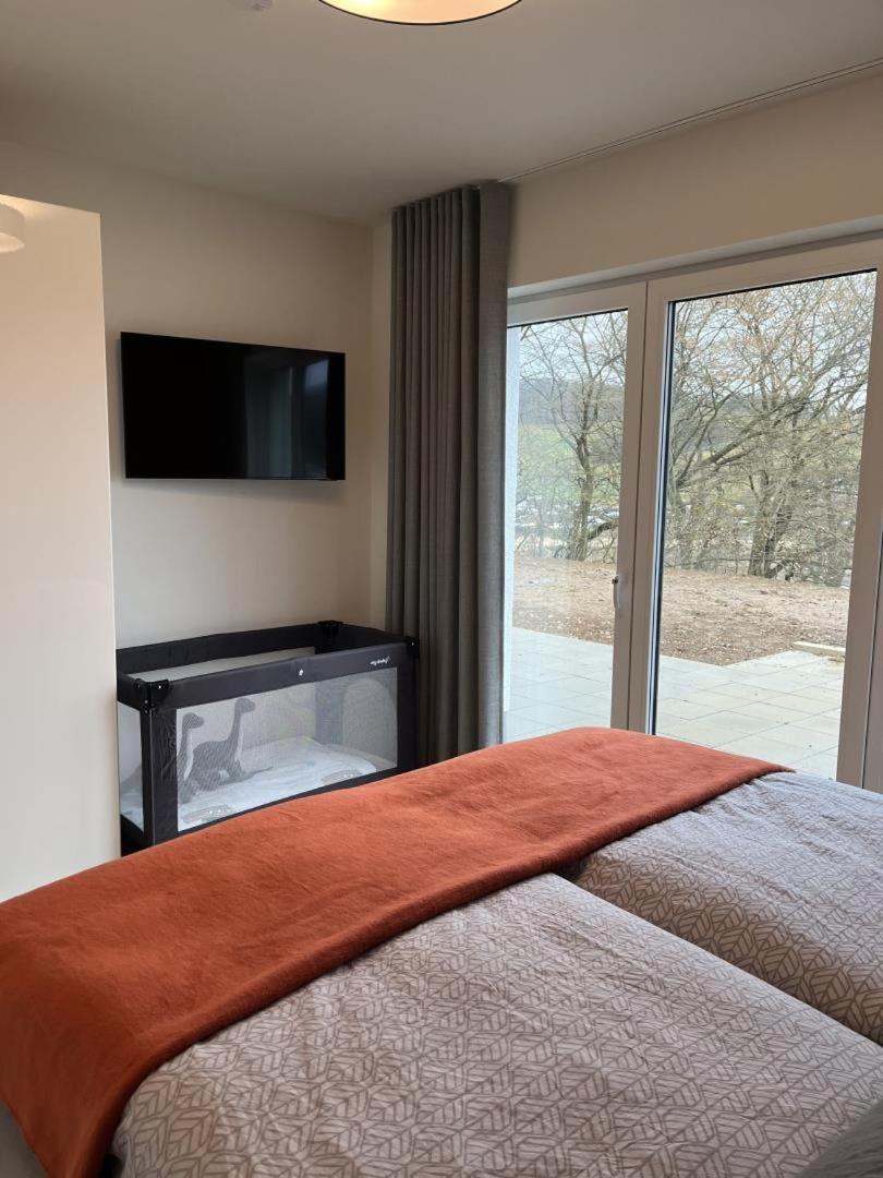 Diemelblick Acht - Ferienhaus Fuer 6 Personen Mit Sauna, Garten Und Dachterrasse Mit Panoramablick Heringhausen Bagian luar foto