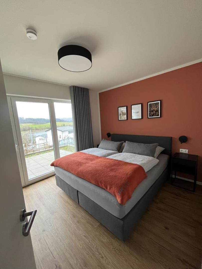 Diemelblick Acht - Ferienhaus Fuer 6 Personen Mit Sauna, Garten Und Dachterrasse Mit Panoramablick Heringhausen Bagian luar foto